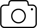 Outline icon of camera